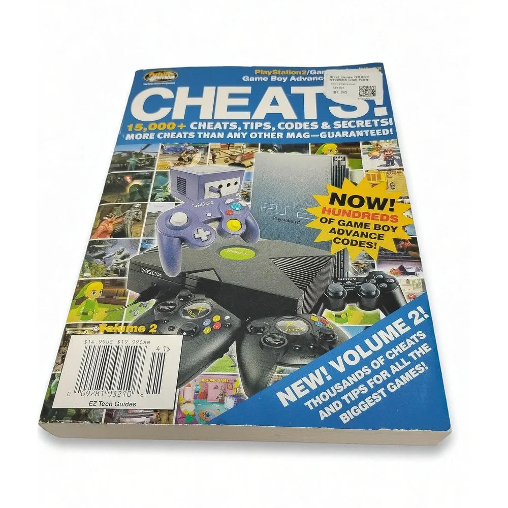 Future Games Cheats Volume 2 PS2 Xbox GBA GameCube N64 Retro Gaming Tips Guide